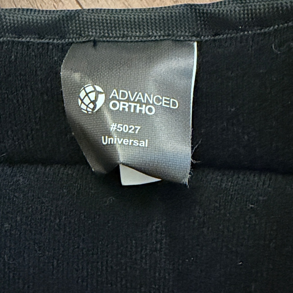 Black Adjustable Back Support - image 4